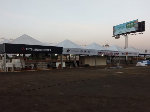 CITEC recebe os últimos ajustes para a Fenasucro & Agrocana, que começa amanhã. Foto: Arquivo TeC / CanaMix