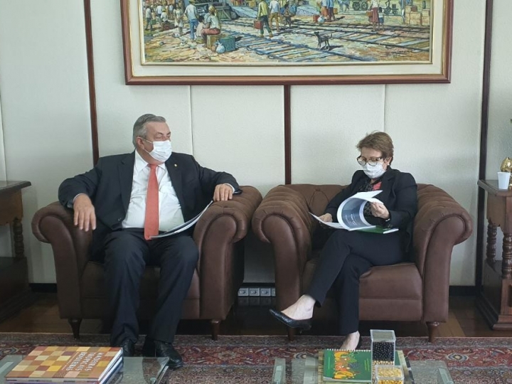 Entregue à Ministra da Agricultura propostas para o Plano Agrícola e Pecuário 2021/22