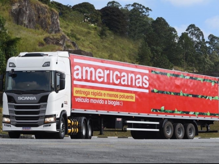 B2W Digital investe em frota de caminhões movidos a biometano e GNV