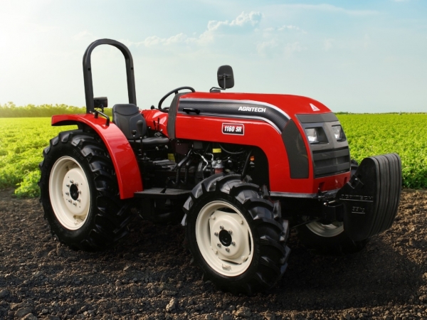 O modelo de Trator 1160 é um dos destaques da linha Agritech. Foto: Divulgação