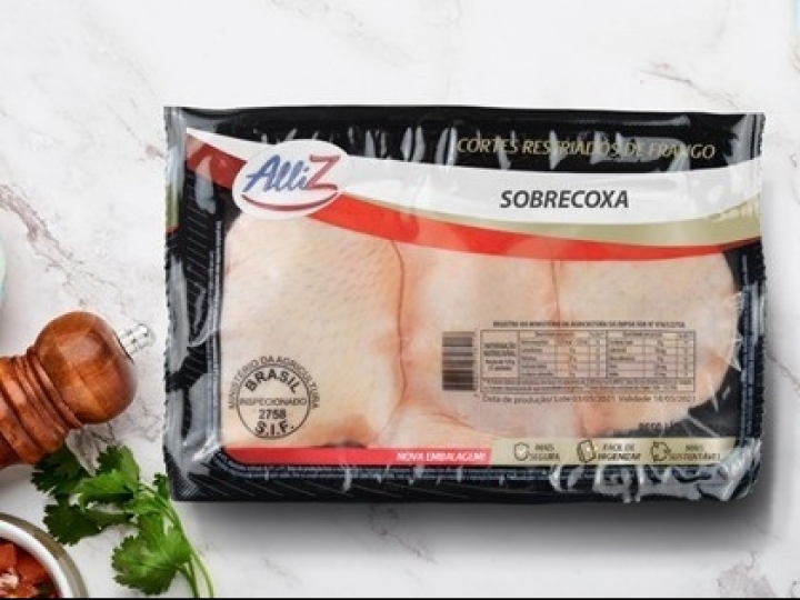 Alliz, do Grupo Zanchetta, lança embalagem para linha de frango fresco feita com a tecnologia Phormanto™, da Dow