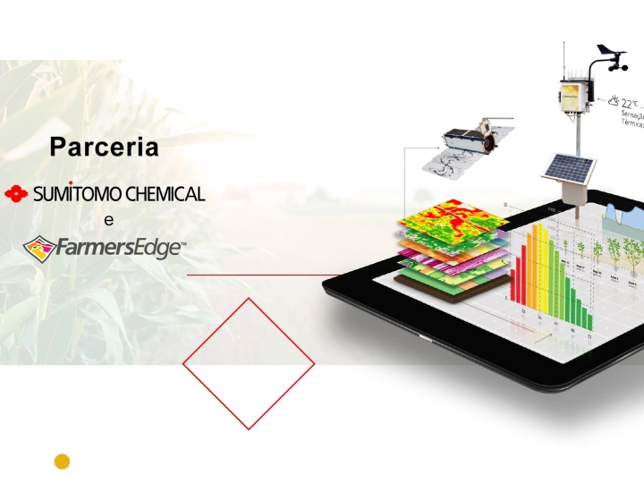 Agricultura digital oferecida pela Sumitomo Chemical gera recomendações mais precisas para o produtor rural
