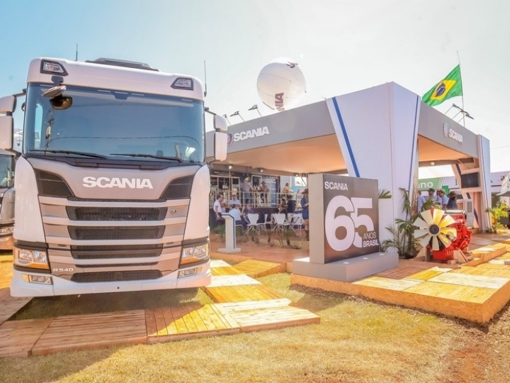 Scania apresenta autônomo na Agrishow 2022