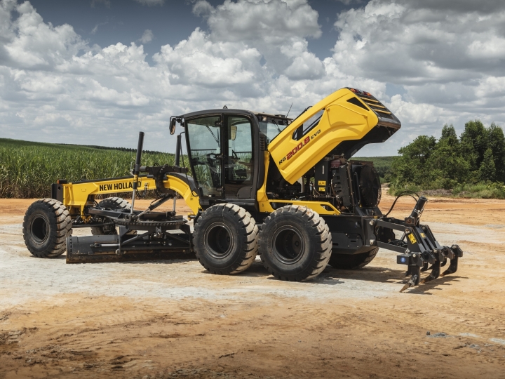 New Holland Construction apresenta novas motoniveladoras Série EVO na Agrishow 2022 