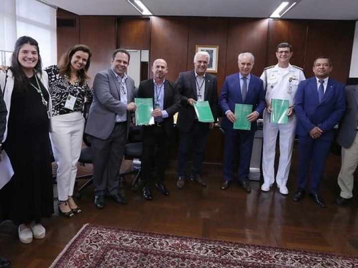 Mapa apresenta modelo de plano para instalação de irradiador multipropósito