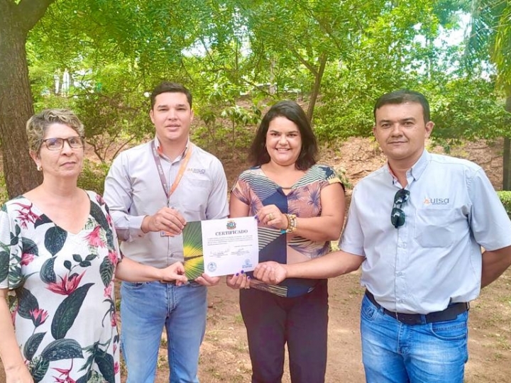 uisa é a primeira empresa do setor sucroenergético a receber o selo Iniciativa Amiga do Pantanal