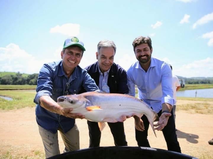 Linha de crédito disponibilizada pela Secretaria de Agricultura beneficia criadores de peixe e dinamiza o comércio de Mococa 